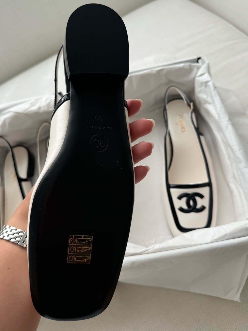 CHANEL slingback - Picture 6 of 7